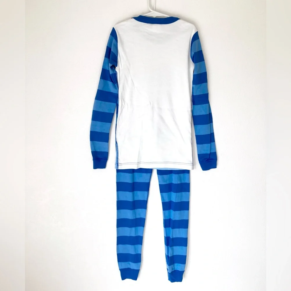Hanna Andersson Shark Long Sleeve Pajama Set Size 10